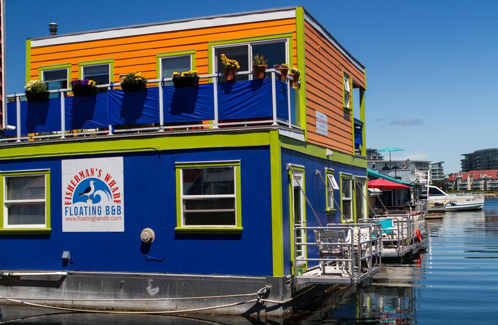 A Float Home B&B In Fisherman'S Wharf Victoria Exterior foto